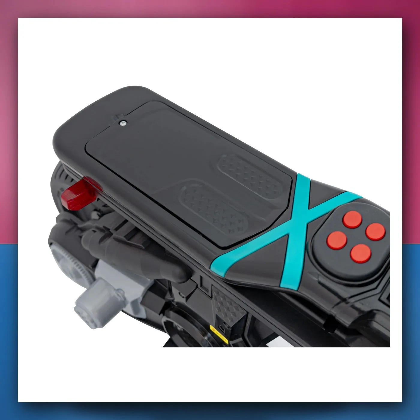 Future 88 motocikl na akumulator, crni