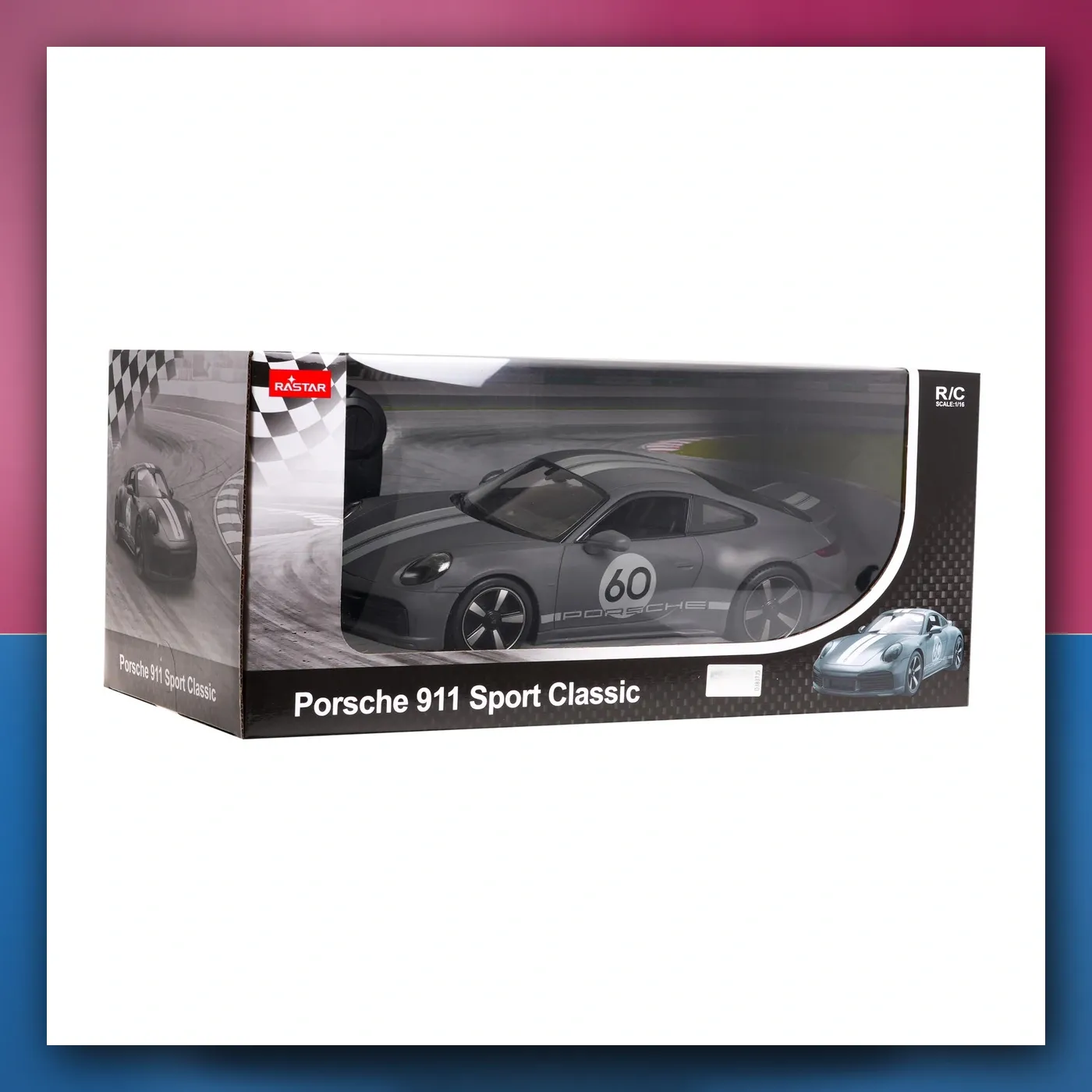 R/C Porsche 911 Sport Classic 1:16 RASTAR - slika 1