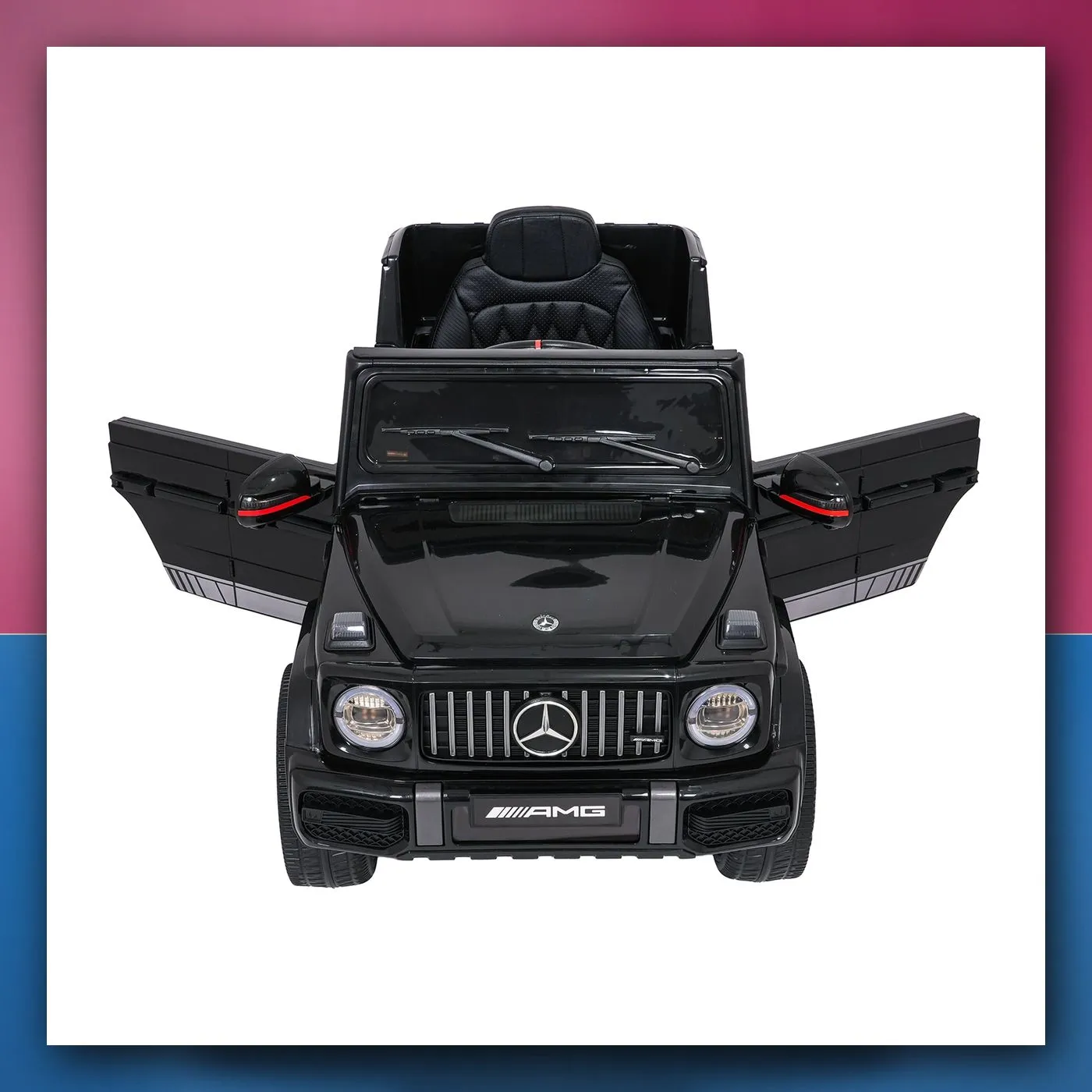 Auto na akumulator Mercedes G63 AMG LIFT crni - slika 1