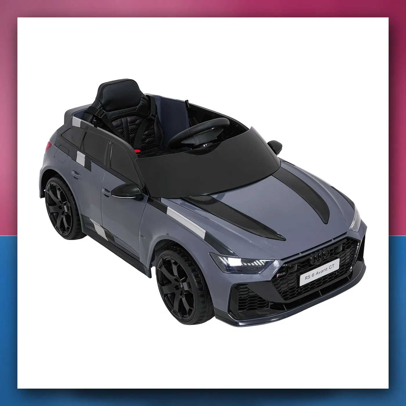 Auto na akumulator Audi RS6 Avant GT sivi