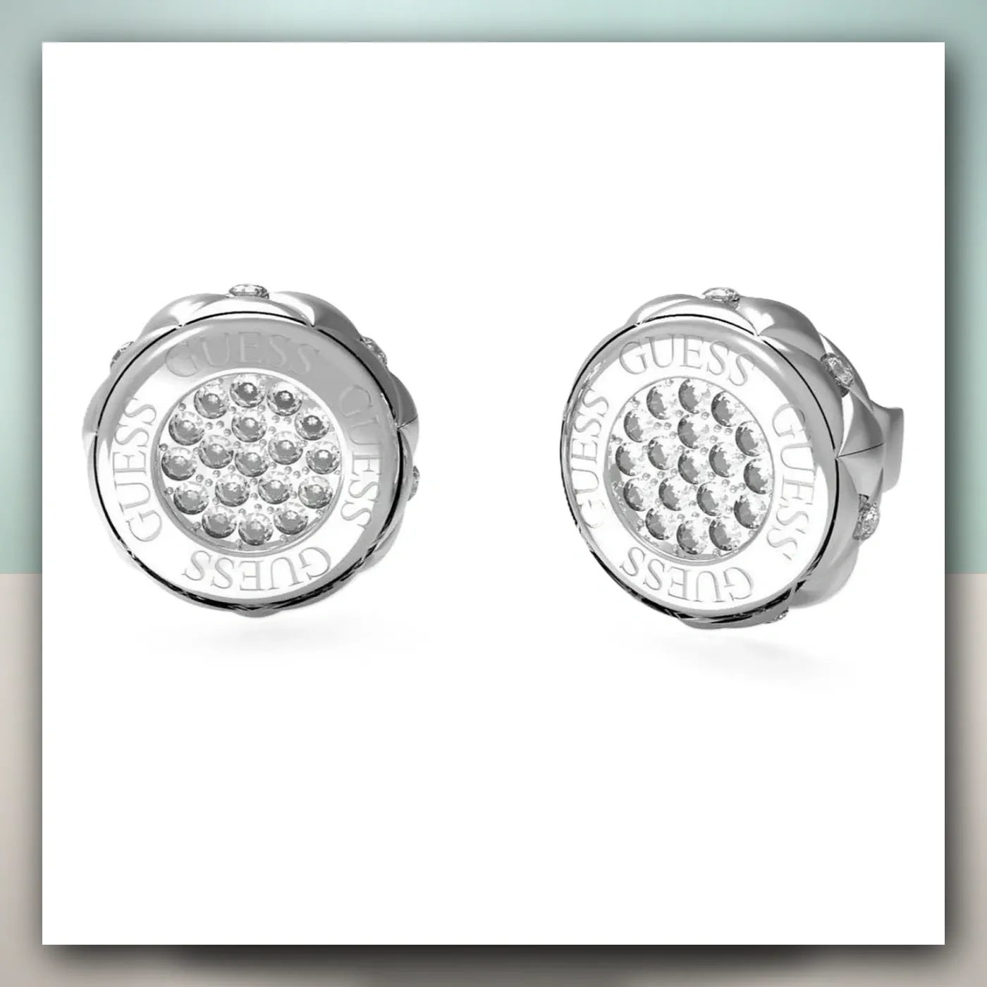 Naušnice Guess JUBE04595JWRHT/U