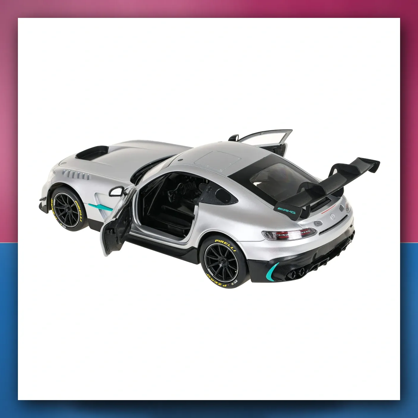 RC autić 1: 14 Mercedes - AMG GT2 Siv RASTAR - slika 1
