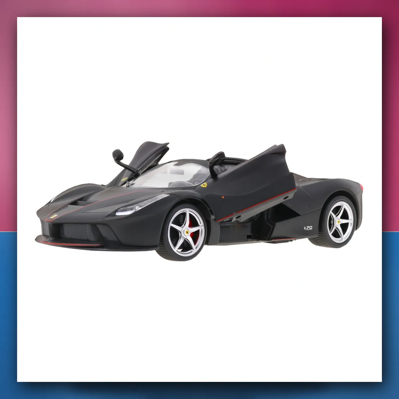 Ferrari LaFerrari Aperta crne RASTAR model 1: 14 Auto na daljinsko upravljanje + daljinski upravljač 2, 4 GHz - slika 1