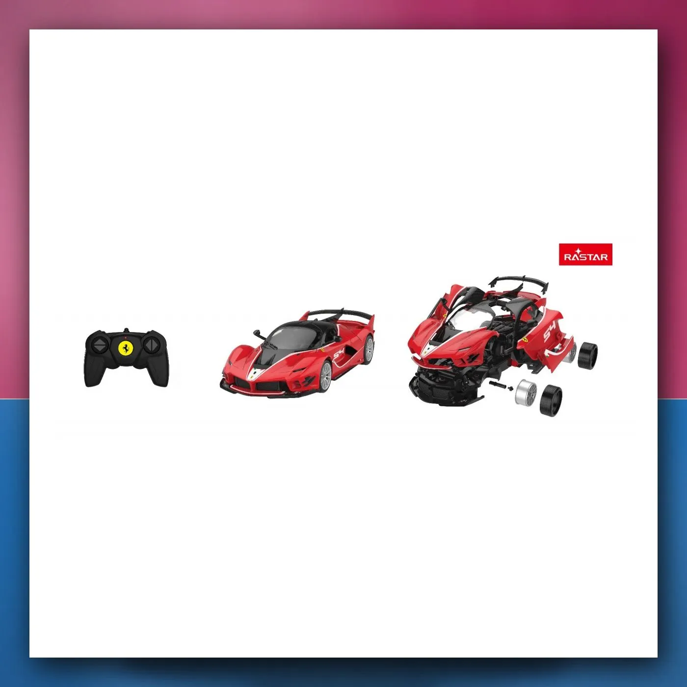 Ferrari FXX-K Evo RASTAR model 1:18 autić na daljinsko upravljanje + daljinski upravljač 2,4 GHz