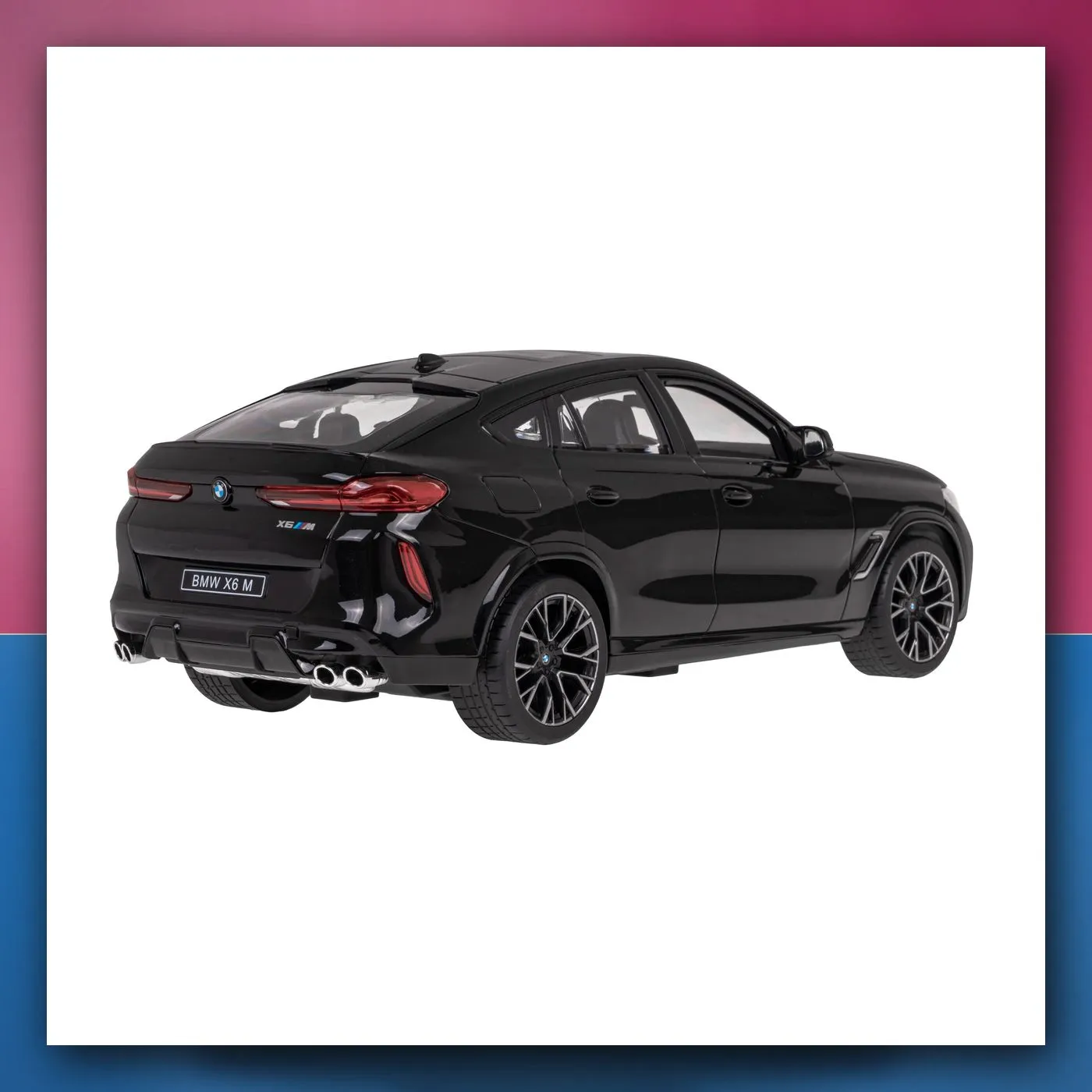 RC BMW X6 M crni RASTAR 1:14 + daljinski upravljač 2,4 GHz