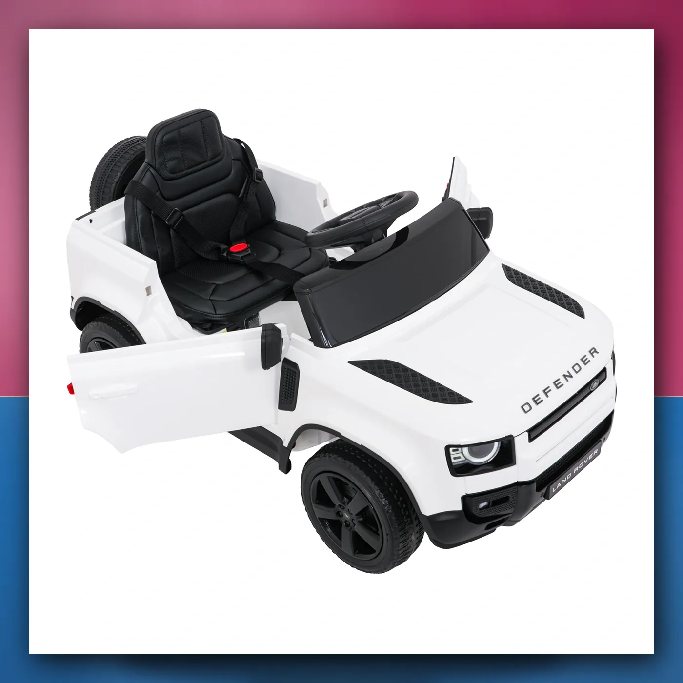 Auto na akumulator Land Rover Defender bijeli