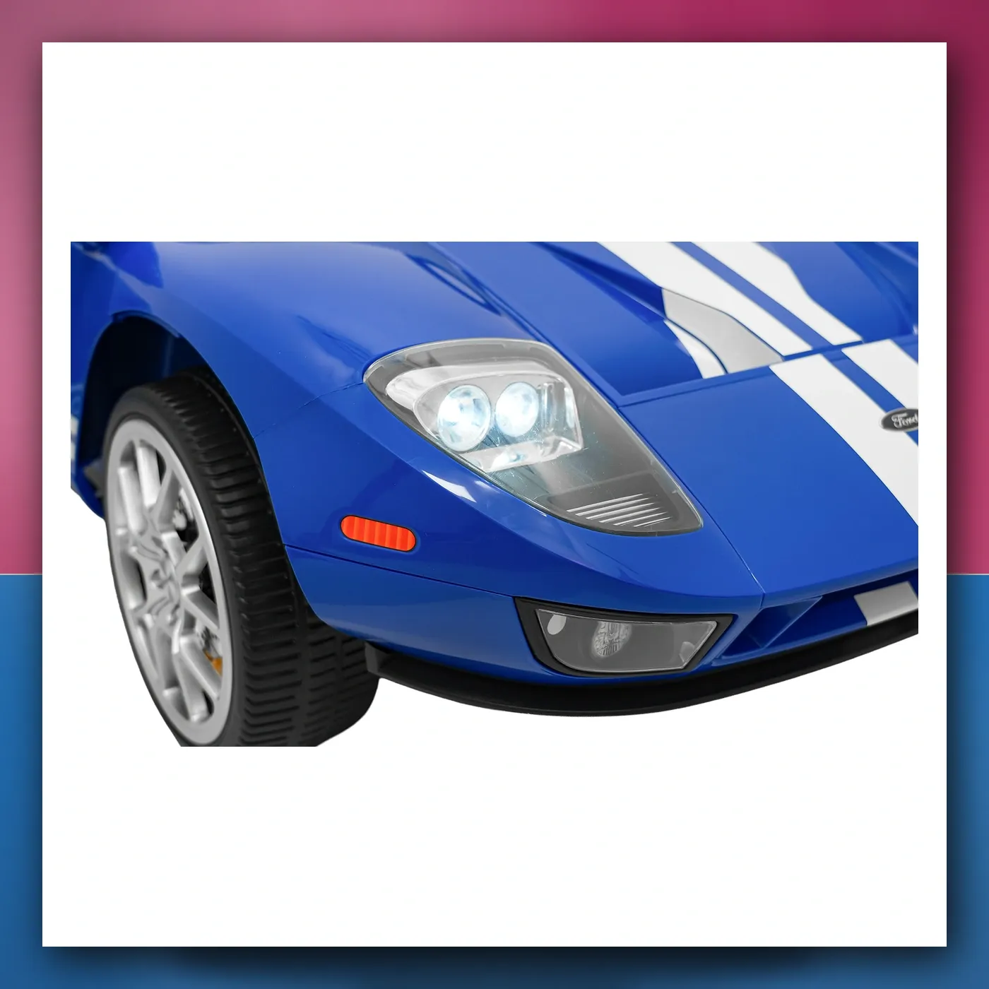Auto na akumulator Ford GT plavi - slika 1