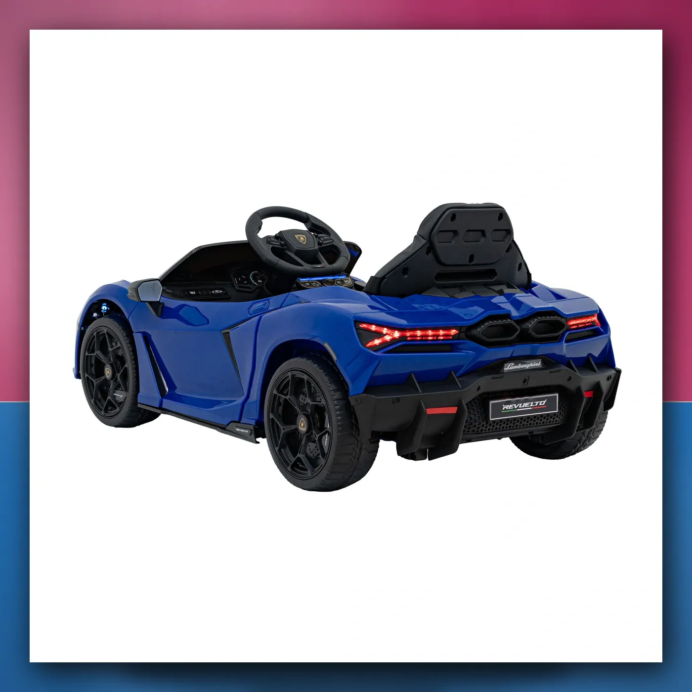 Auto na akumulator Lamborghini Revuelto plavi - slika 1