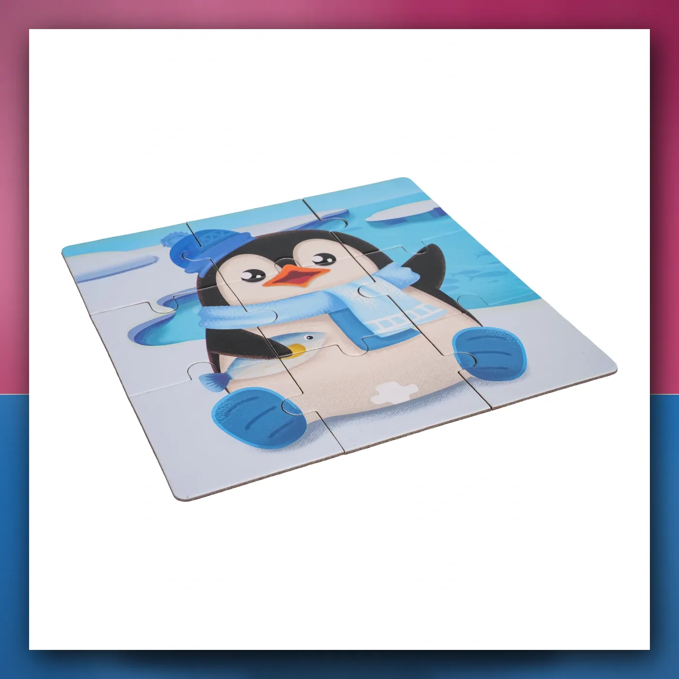 Magnetične Puzzle Životinje + Knjižica - slika 1