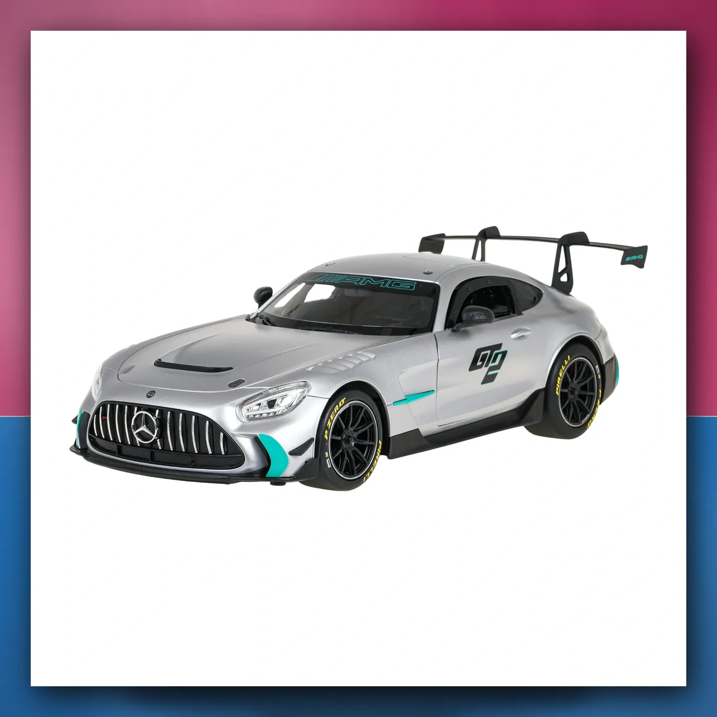 RC autić 1: 14 Mercedes - AMG GT2 Siv RASTAR - slika 1