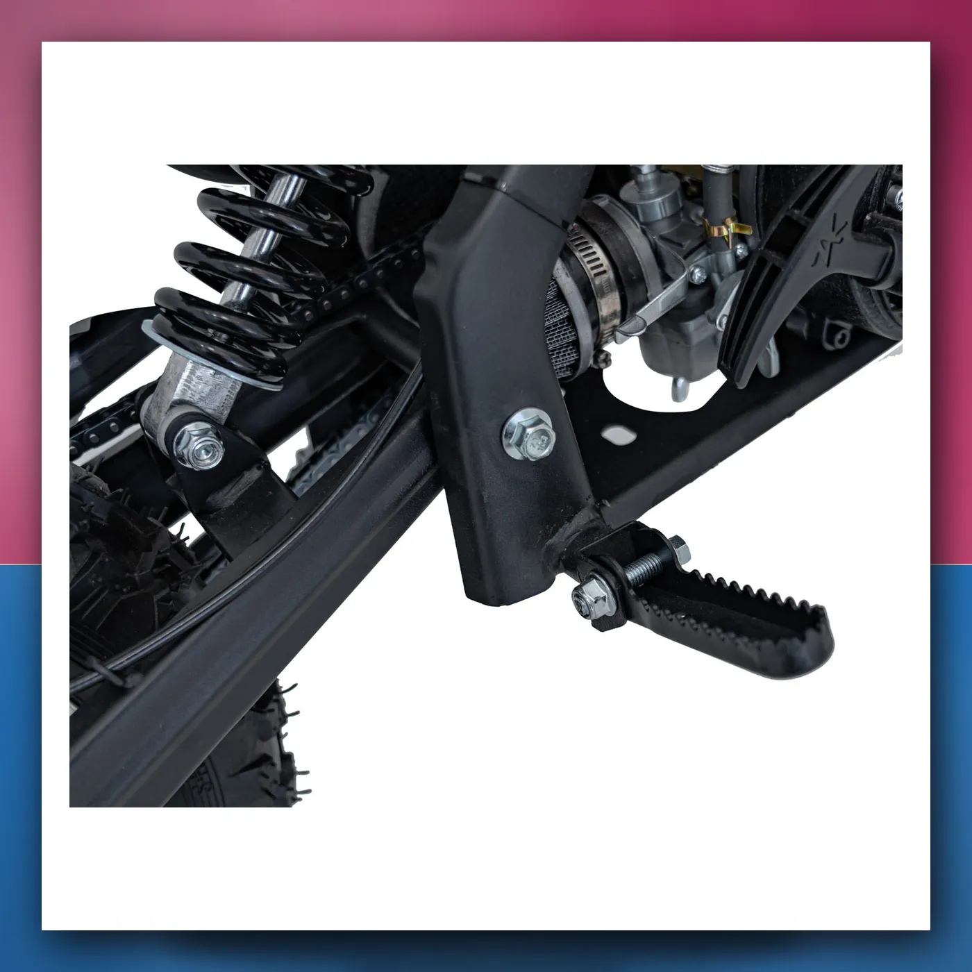 Motor na akumulator Motorni 49CC STORM crveni - slika 1