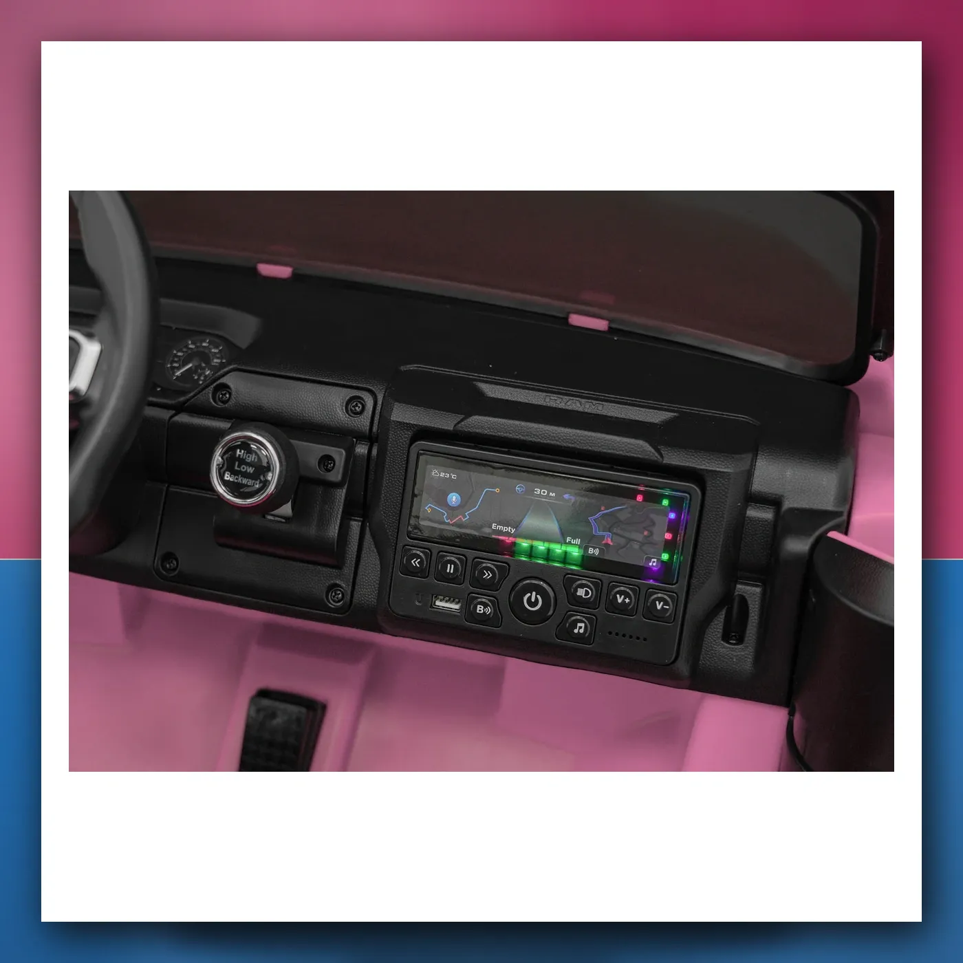 Auto na akumulator RAM 3500 rozi - slika 1