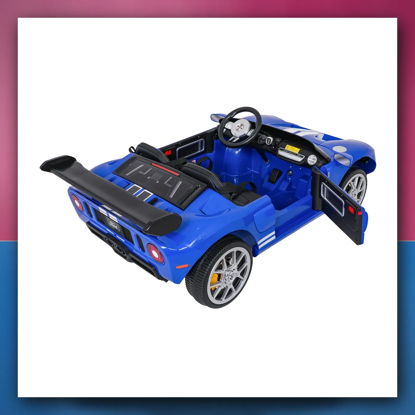 Auto na akumulator Ford GT plavi - slika 1