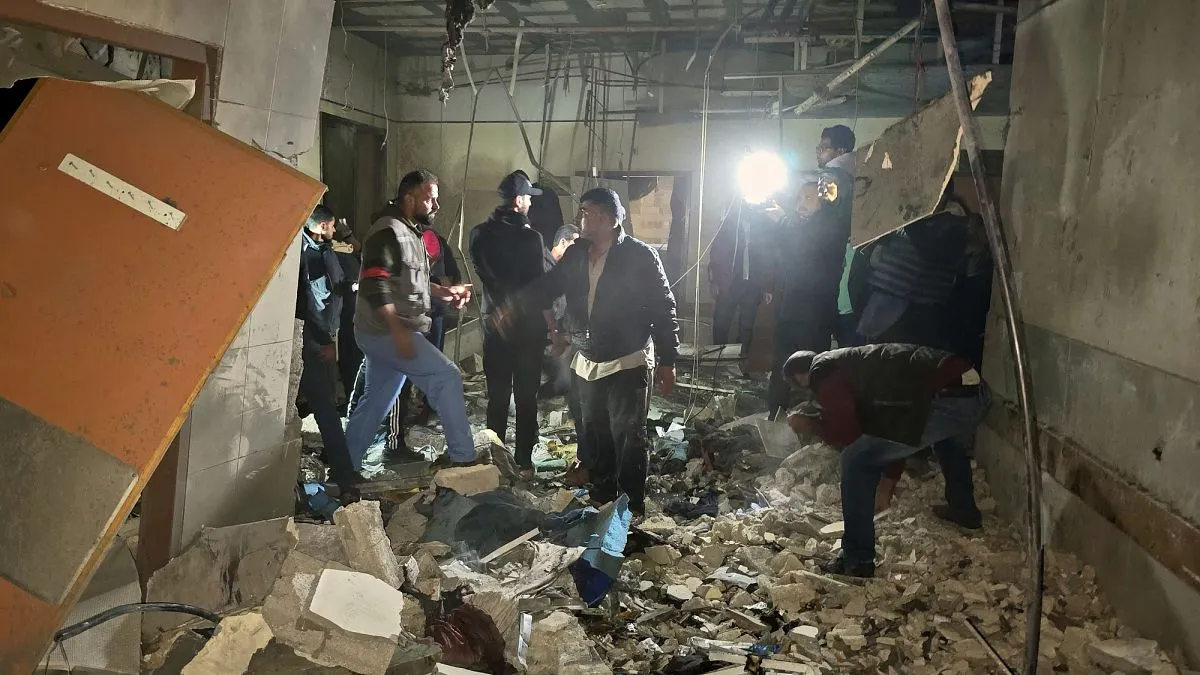 Atac israelian în Gaza ucide lider Hamas în spital | sursa foto: EuroNews Atac israelian în Gaza ucide lider Hamas în spital | sursa foto: EuroNews