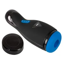 „Masturbator mit 3 Funktionen“ mit Vibration, Saug- & Wärmefunktion „Masturbator mit 3 Funktionen“ mit Vibration, Saug- & Wärmefunktion