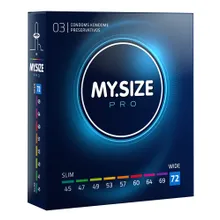 Kondome „MY.SIZE pro 72 mm“ allergenarm Kondome „MY.SIZE pro 72 mm“ allergenarm