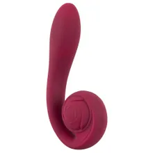 „Bendable Spot-on Vibrator“ mit biegbarer Rose für die Klitoris „Bendable Spot-on Vibrator“ mit biegbarer Rose für die Klitoris