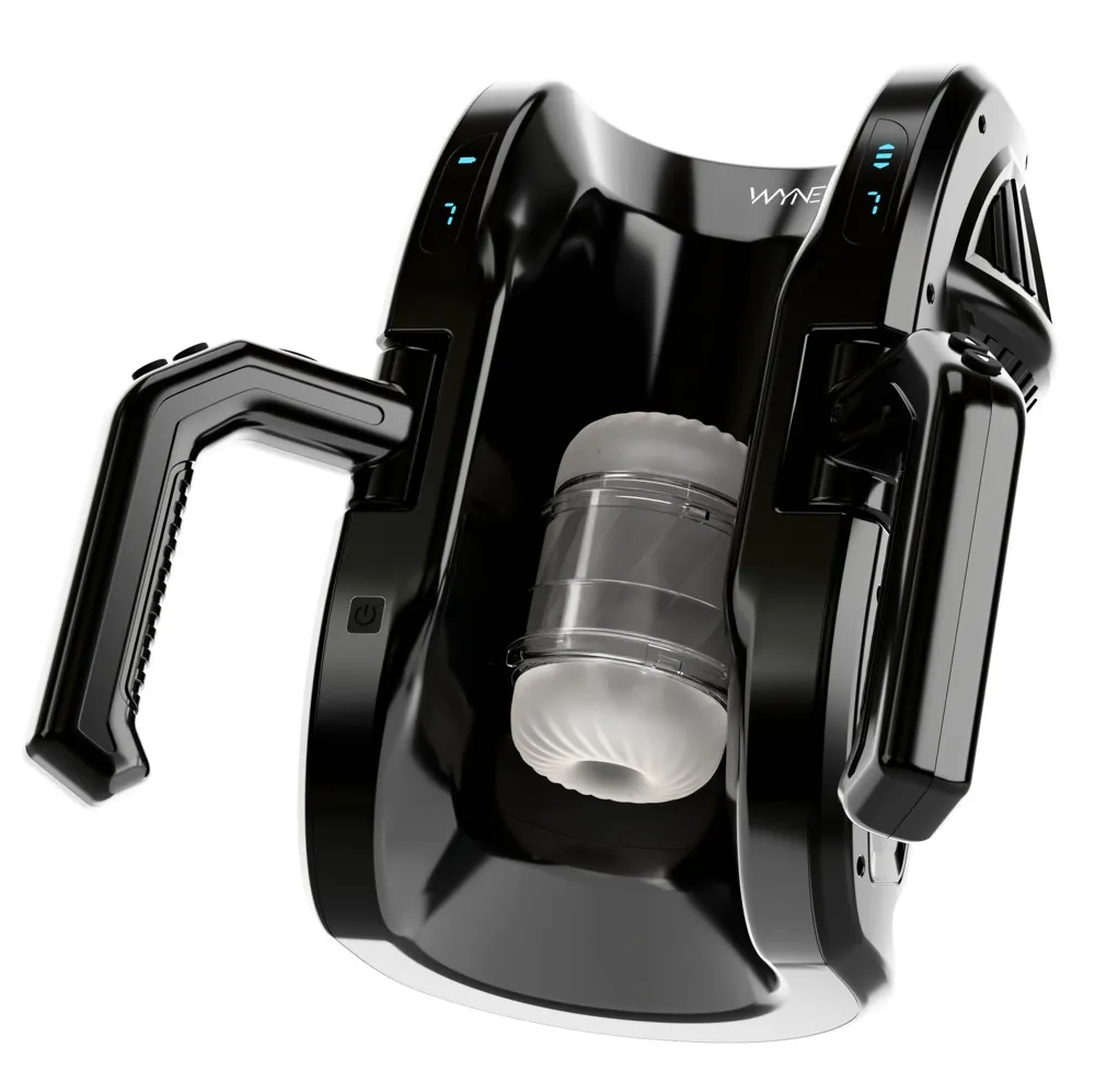 "Masturbator 10" mit praktischen Griffen "Masturbator 10" mit praktischen Griffen