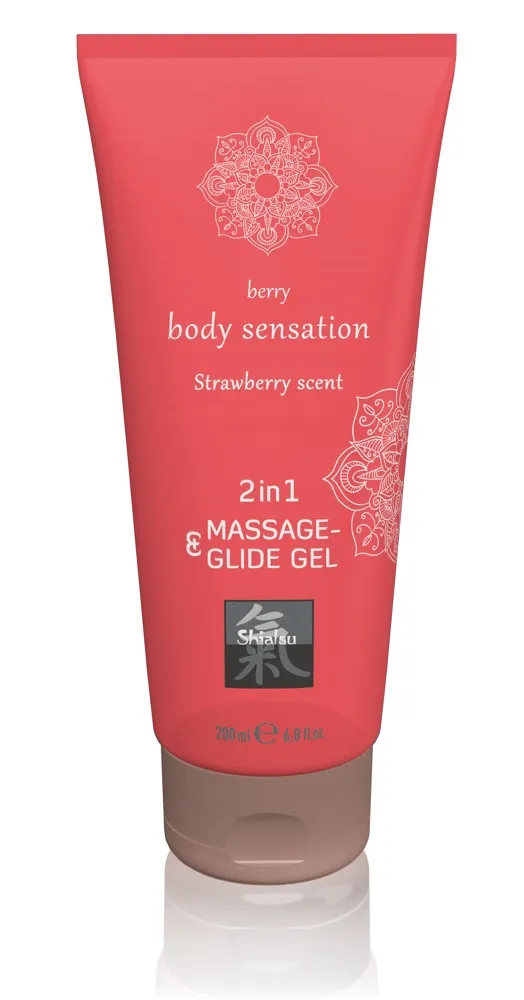 Massage- und Gleitgel „2in1 Strawberry Scent“ Massage- und Gleitgel „2in1 Strawberry Scent“