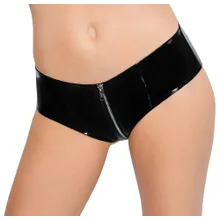 Slip aus Lack mit Reißverschluss Slip aus Lack mit Reißverschluss