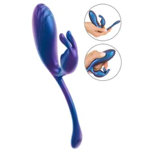 Vibro-Ei „Flexible Double Bullet“ mit Klitorisstimulator Vibro-Ei „Flexible Double Bullet“ mit Klitorisstimulator