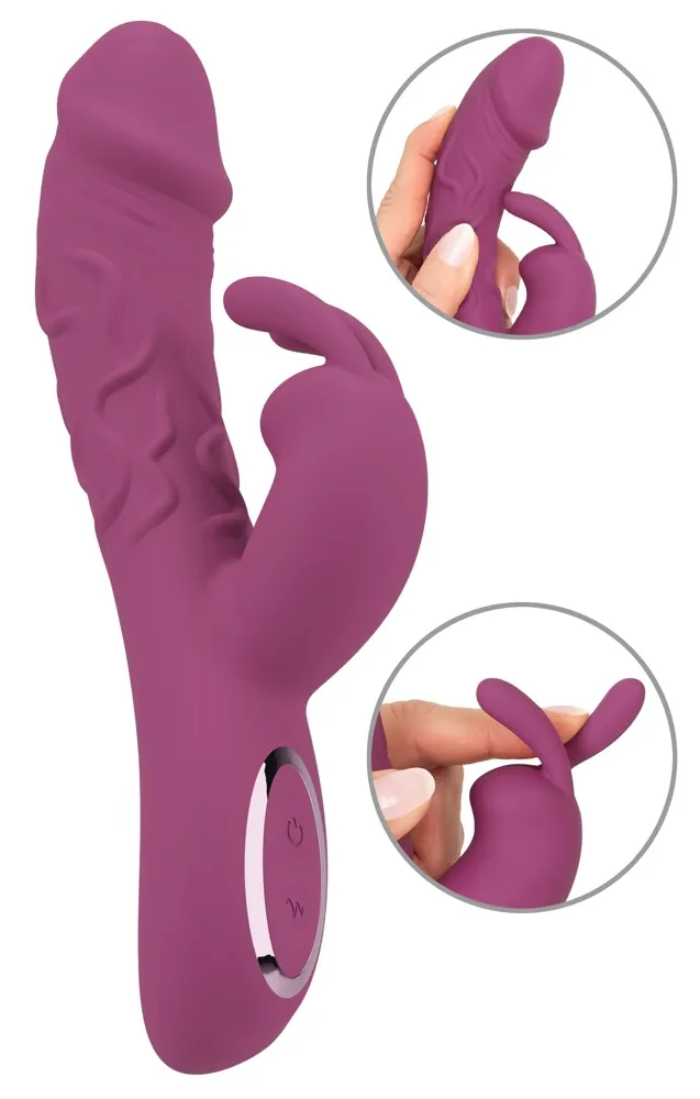 Rabbitvibrator mit starker Reizäderung Rabbitvibrator mit starker Reizäderung