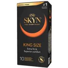 Latexfreie Kondome „King Size“, extra groß Latexfreie Kondome „King Size“, extra groß