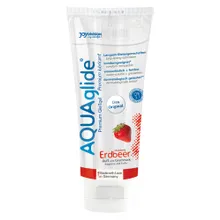 Gleitgel „AQUAglide Erdbeere“ auf Wasserbasis, vegan Gleitgel „AQUAglide Erdbeere“ auf Wasserbasis, vegan