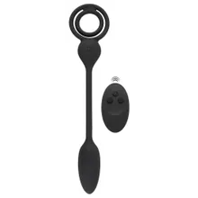 Vibro-Analplug mit Penis-/Hodenring Vibro-Analplug mit Penis-/Hodenring