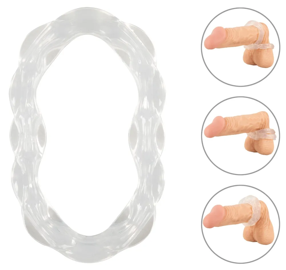 Penis- und Hodenring „PARINOR“ aus Silikon Penis- und Hodenring „PARINOR“ aus Silikon