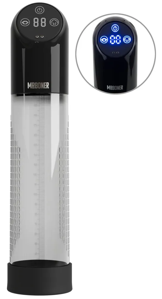 Penispumpe „Waterproof Automatic“ mit 6 Saugmodi Penispumpe „Waterproof Automatic“ mit 6 Saugmodi