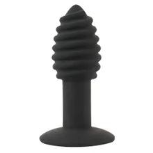 Analplug „Twist butt plug“, mit ausgeprägter Rillenstruktur, 7 Vibrationsmodi Analplug „Twist butt plug“, mit ausgeprägter Rillenstruktur, 7 Vibrationsmodi