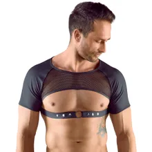 Crop-Top mit verstellbarem Unterbrust-Riemen Crop-Top mit verstellbarem Unterbrust-Riemen