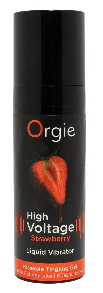 Stimulationsgel „High Voltage Strawberry“ mit Erdbeer-Aroma Stimulationsgel „High Voltage Strawberry“ mit Erdbeer-Aroma