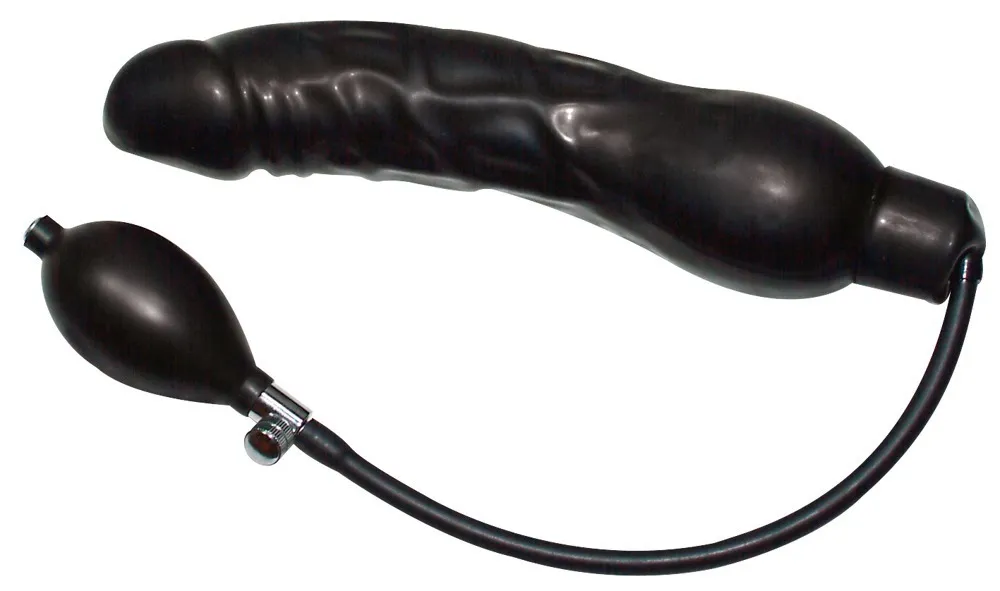 Pumpdildo „Black Latex Balloon“, 23 cm Pumpdildo „Black Latex Balloon“, 23 cm