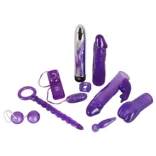9-teiliges Toy-Set „Purple Appetizer“ inklusive Batterien 9-teiliges Toy-Set „Purple Appetizer“ inklusive Batterien