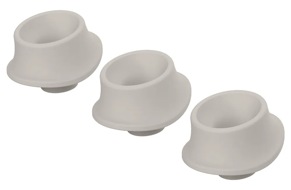 Ersatzkappen „Heads“, 3 Stück Ersatzkappen „Heads“, 3 Stück