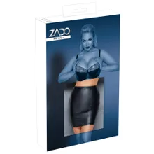 Rock aus weichem Lammnappa-Leder Rock aus weichem Lammnappa-Leder