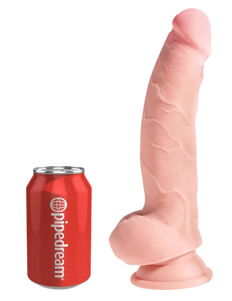 Dildo „8" Triple Density Cock with Balls“, 20 cm Dildo „8" Triple Density Cock with Balls“, 20 cm