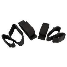 4-teiliges Fessel-Set „Bad Kitty Arm & Leg Restraints“ mit Klettverschluss 4-teiliges Fessel-Set „Bad Kitty Arm & Leg Restraints“ mit Klettverschluss
