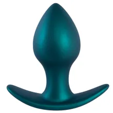 Analplug „Metallic“ aus Silikon Analplug „Metallic“ aus Silikon