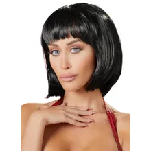 Perücke, Bob, schwarz Perücke, Bob, schwarz