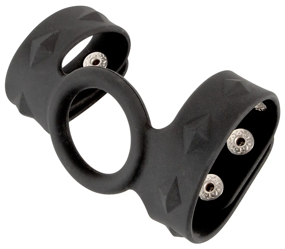 „Silikon Penis-Hodengurt“ mit Penisring „Silikon Penis-Hodengurt“ mit Penisring