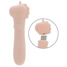 Minivibrator mit USB-Stecker unter’m Einhorn-Köpfchen Minivibrator mit USB-Stecker unter’m Einhorn-Köpfchen