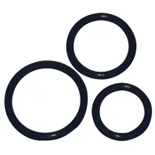 3-teiliges Penisringset „Silicone cock ring set" 3-teiliges Penisringset „Silicone cock ring set"