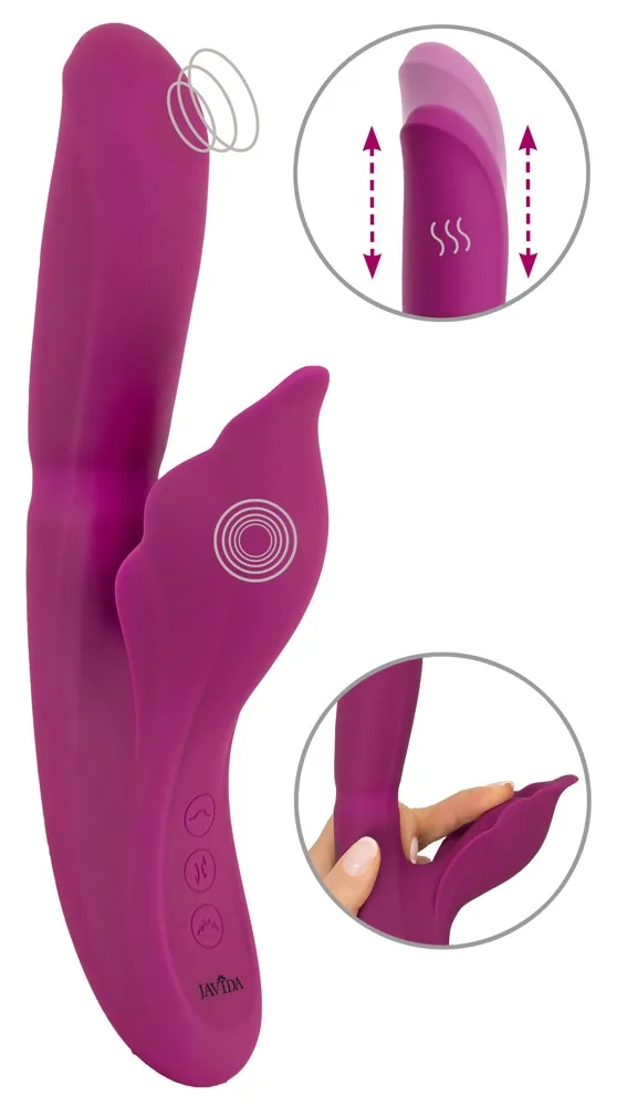 Rabbitvibrator mit 4 Funktionen Rabbitvibrator mit 4 Funktionen