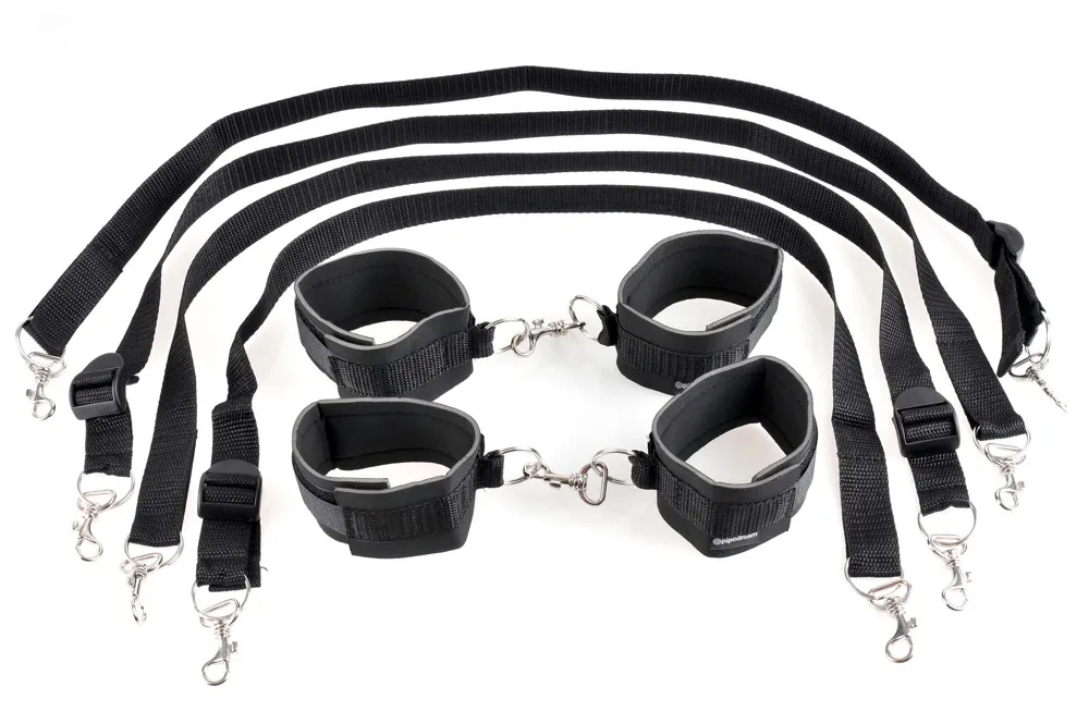 Bettfessel-Set „Cuff & Tether Set“ Bettfessel-Set „Cuff & Tether Set“