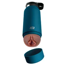 Masturbator „Fuck Flask Private Pleaser“ in neutraler Trinkflaschen-Optik Masturbator „Fuck Flask Private Pleaser“ in neutraler Trinkflaschen-Optik