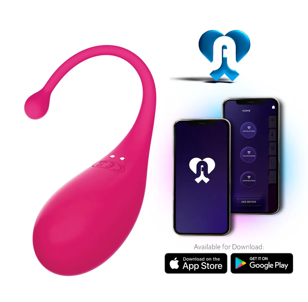 Vibro-Ei „Palpitation“ auch per App steuerbar Vibro-Ei „Palpitation“ auch per App steuerbar