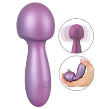 Massagestab „Flexible Mini Wand“ im Metallic-Glossy-Look Massagestab „Flexible Mini Wand“ im Metallic-Glossy-Look